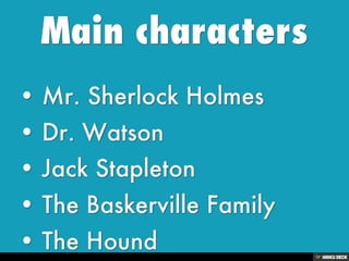 the hound of the baskervilles