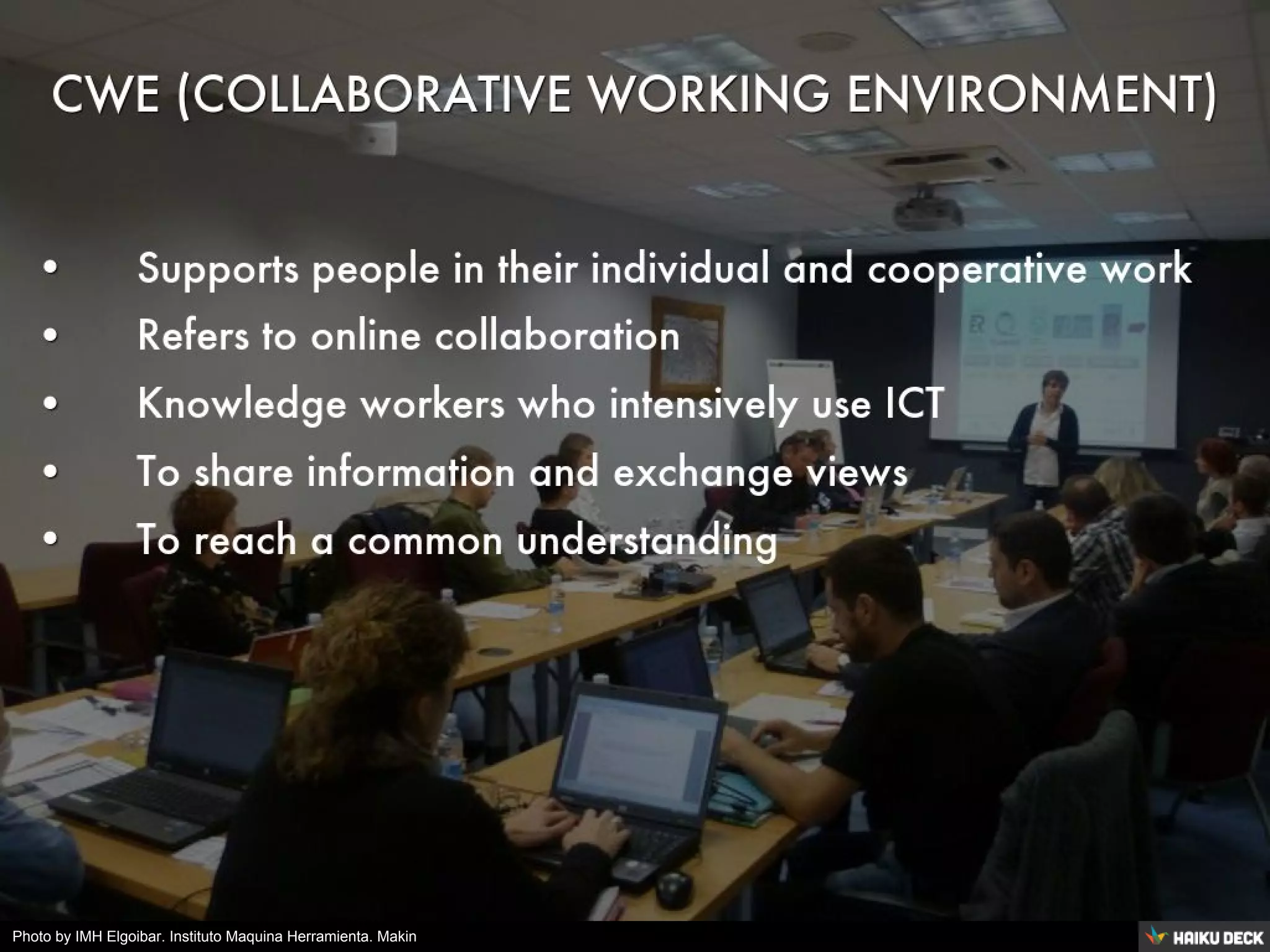 Photo by IMH Elgoibar. Instituto Maquina Herramienta. Makin - Creative Commons Attribution-ShareAlike License https://www.flickr.com/photos/50387676@N06 Created with Haiku Deck