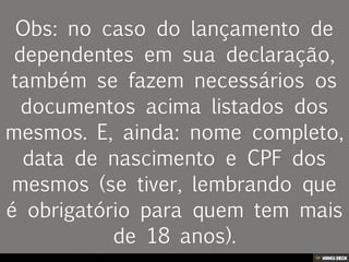 acerte suas contas com o leão