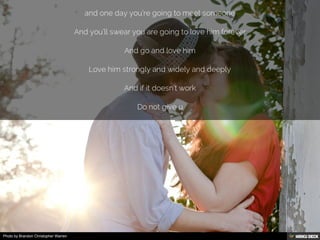 Photo by Brandon Christopher Warren
 