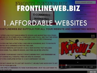 FRONTLINEWEB.BIZ   1. AFFORDABLE WEBSITES 