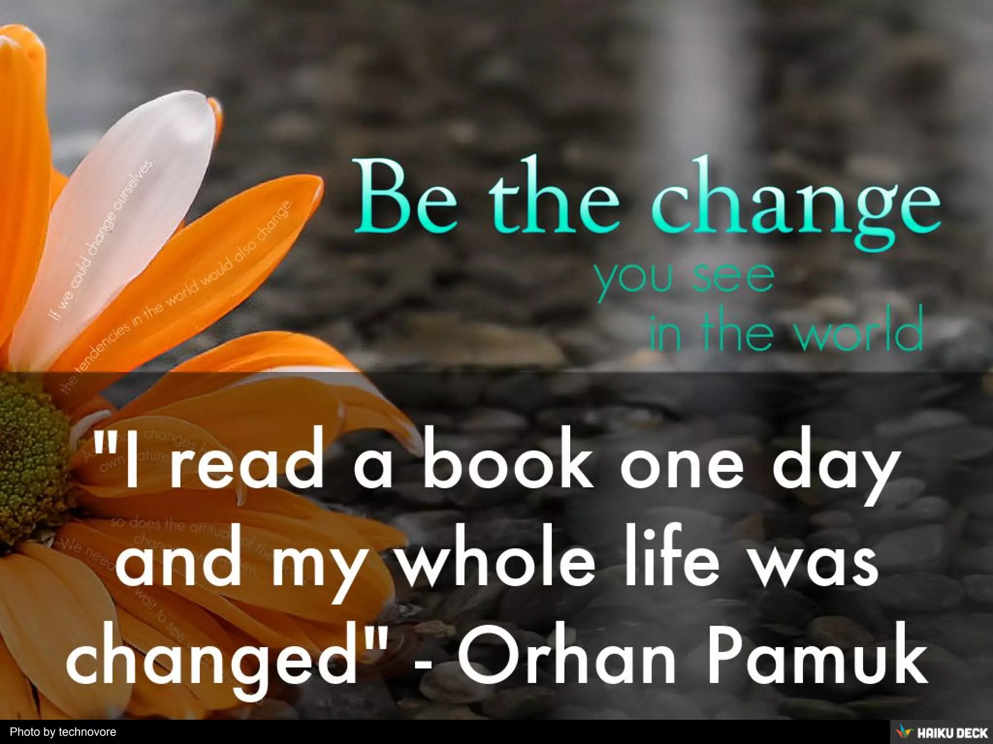 Photo by technovore - Creative Commons Attribution-NonCommercial-ShareAlike License https://www.flickr.com/photos/25988295@N08 Created with Haiku Deck
 