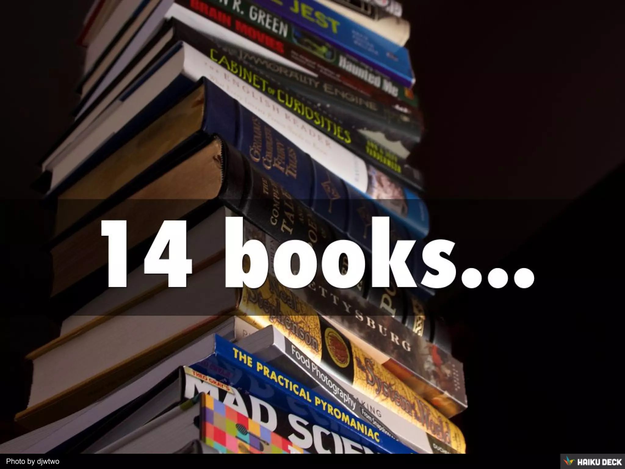 Photo by djwtwo - Creative Commons Attribution-NonCommercial-ShareAlike License https://www.flickr.com/photos/40761412@N00 Created with Haiku Deck
 