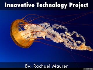 Innovative Technology Project  By: Rachael Maurer 