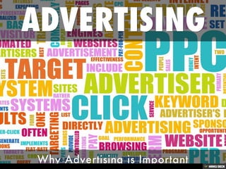 ADVERTISING  Why Advertising is Important 
