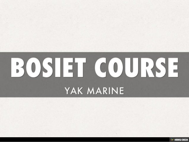 BOSIET HUET COURSE MUMBAI BOSIET HUET COURSE MUMBAI