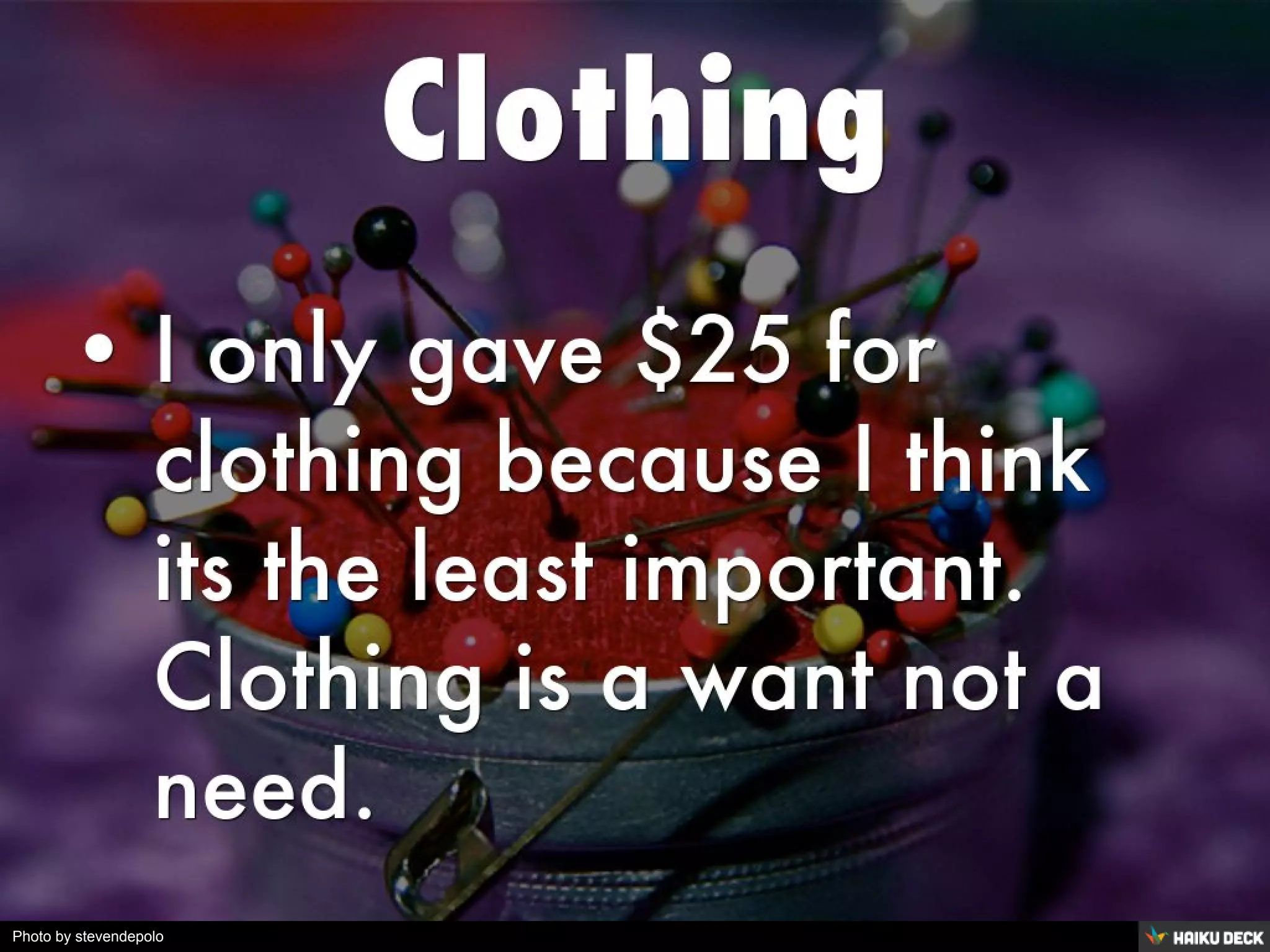 Photo by stevendepolo