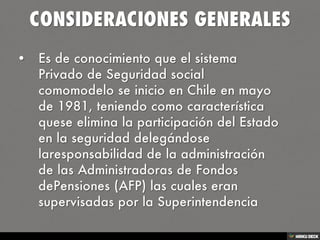 Sistema Privado de Pensiones