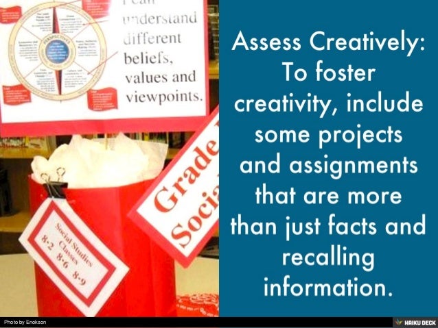 Creativity and critical thinking