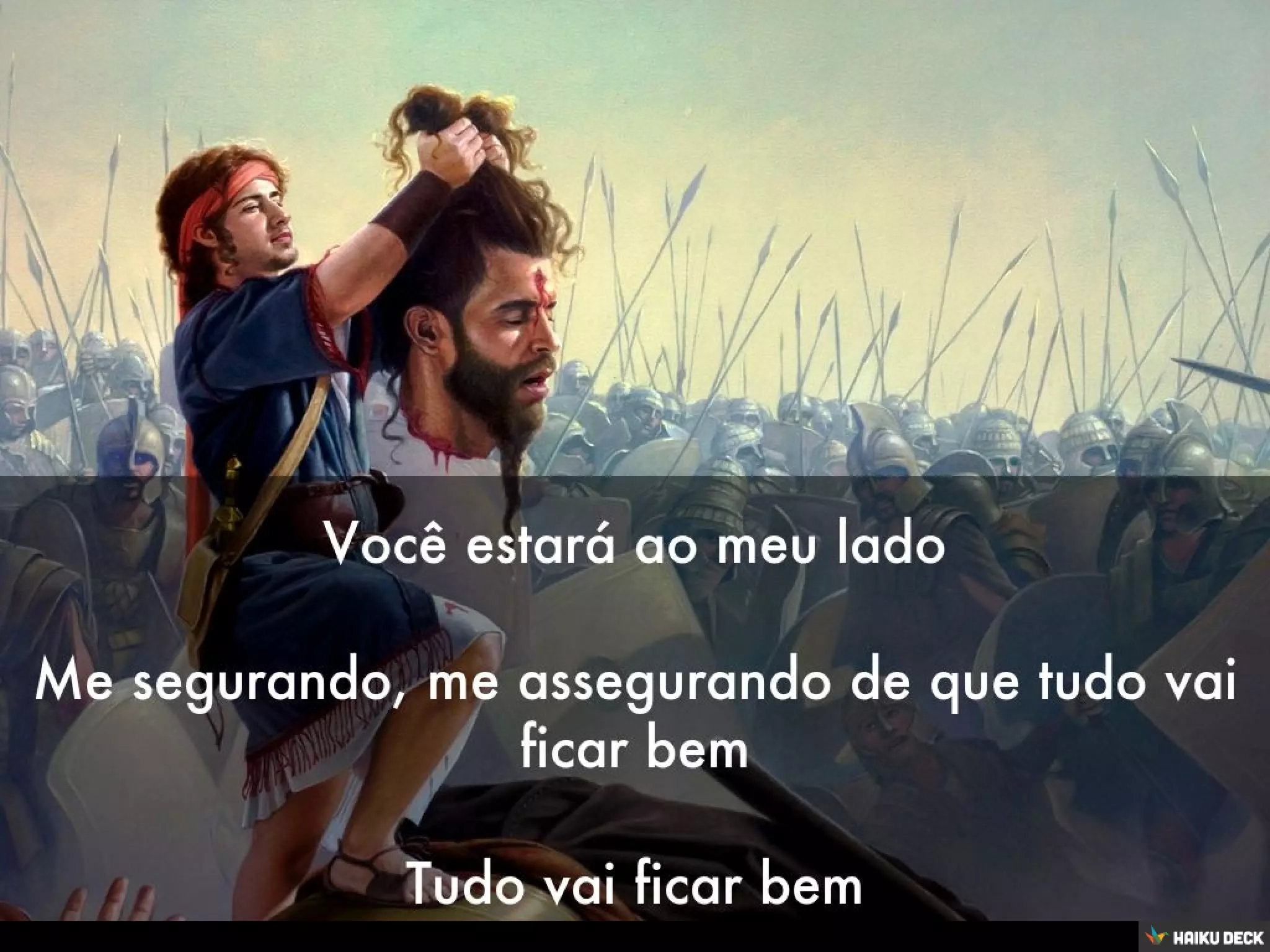 Aquieta minh'alma, faz meu coração ouvir Tua voz Me chama pra perto, só assim eu não me sinto só