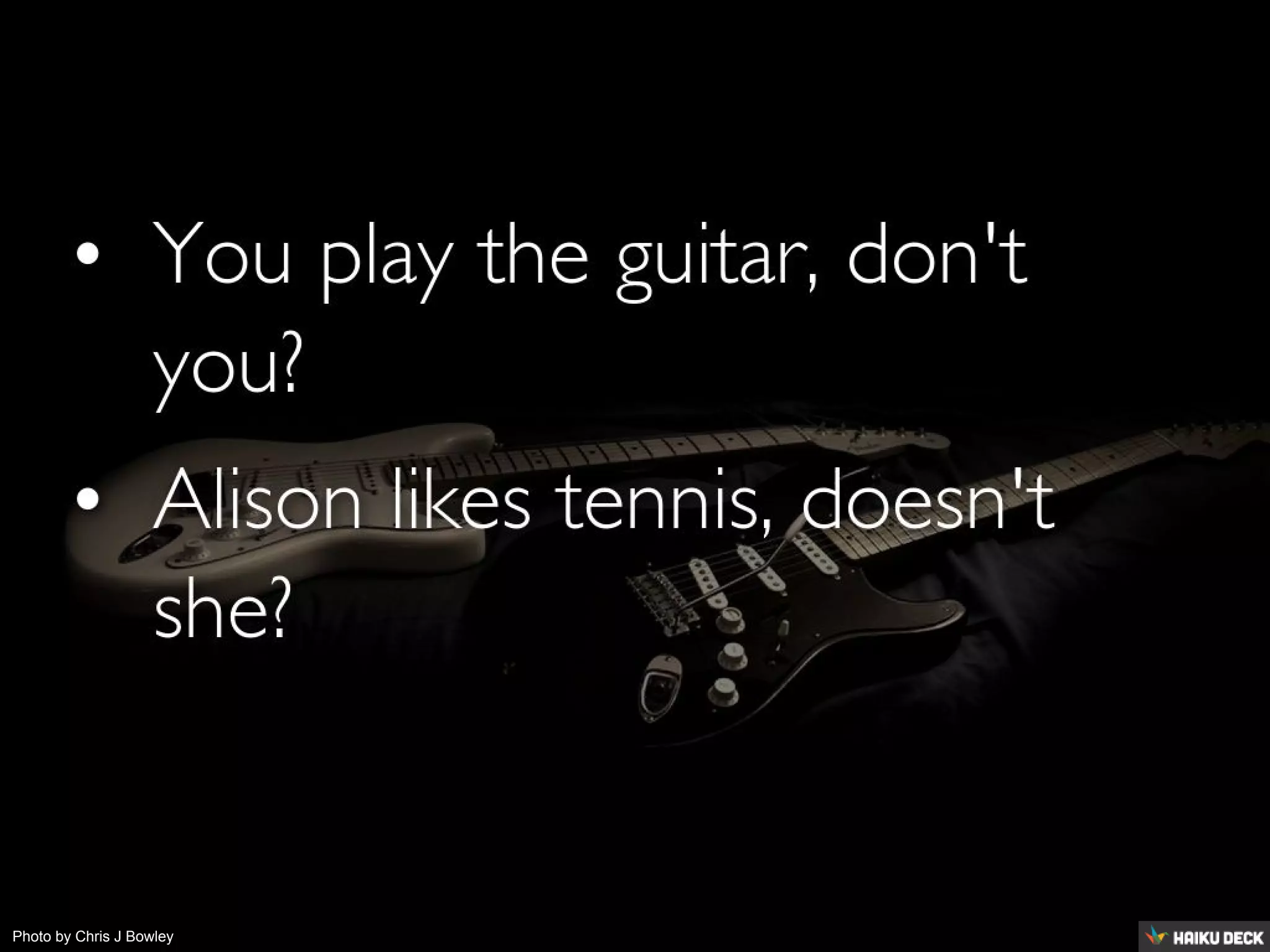 Photo by Chris J Bowley