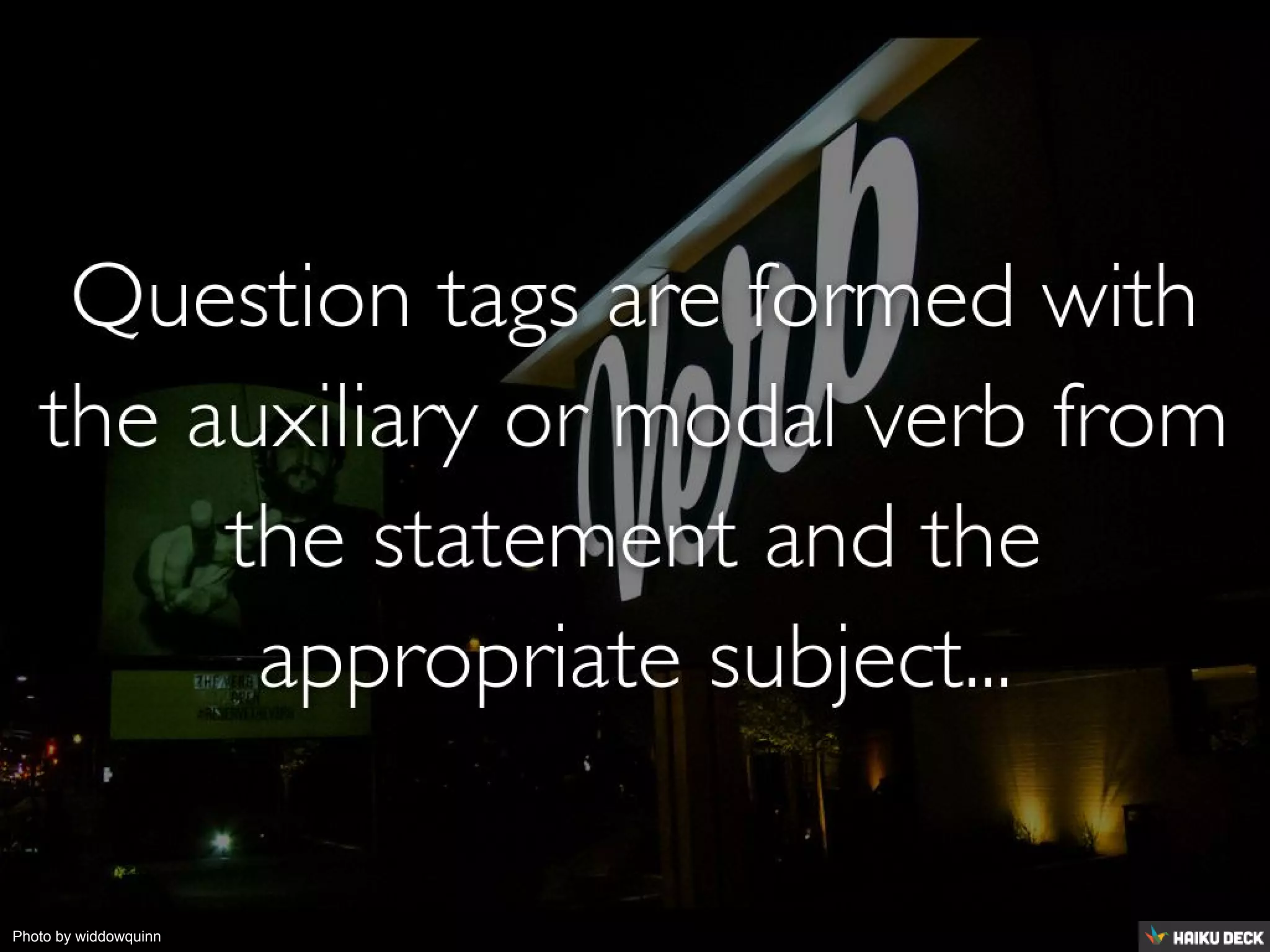 Photo by widdowquinn