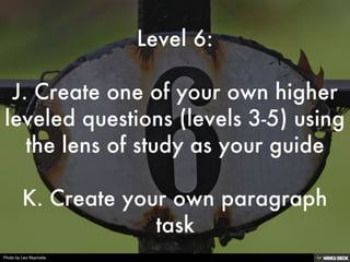 Critical Theory Unit Project Assessments