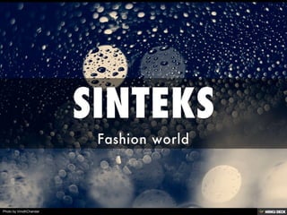 SINTEKS  Fashion world 