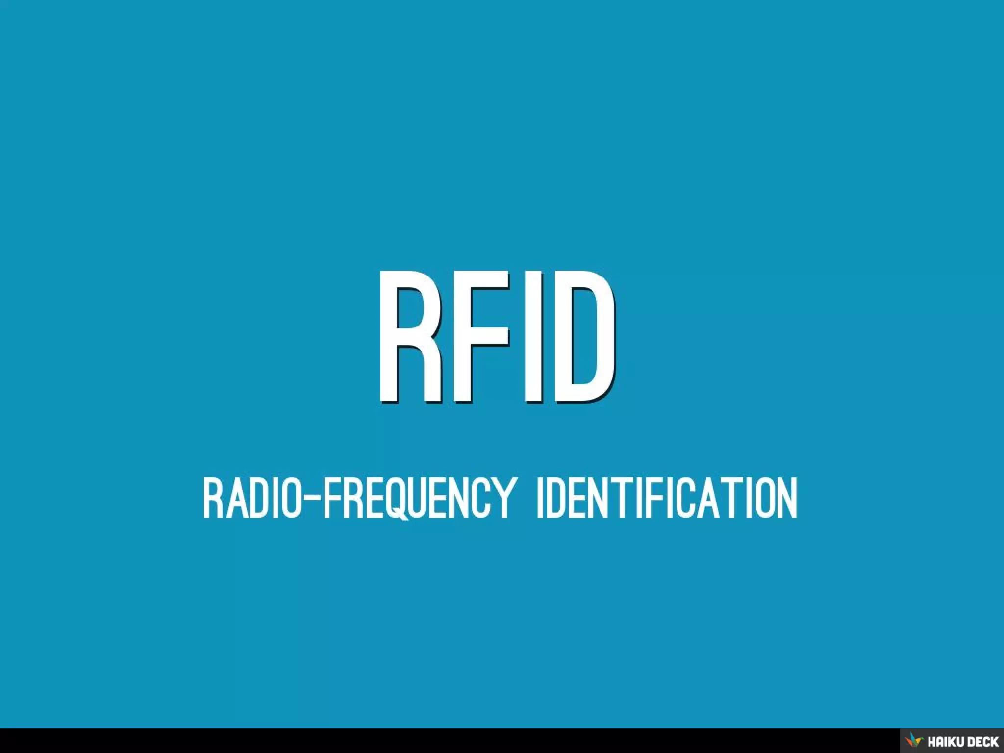 RFID PPT Rfid ppt