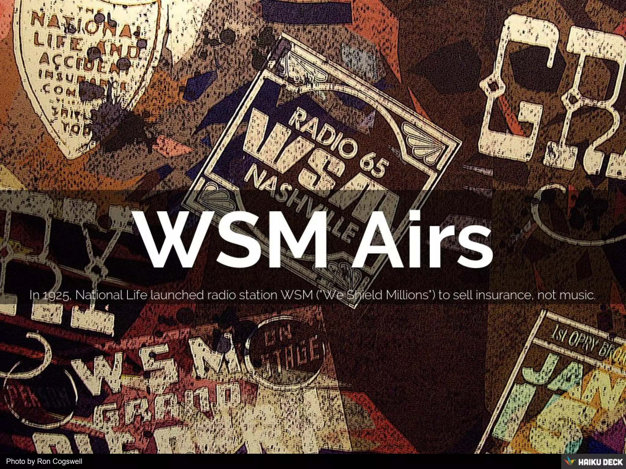 Photo by Ron Cogswell