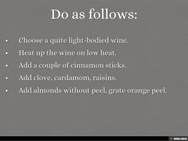 glue wine recipe