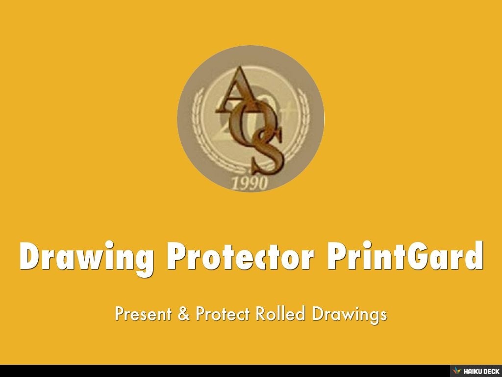 Drawing Protector PrintGard