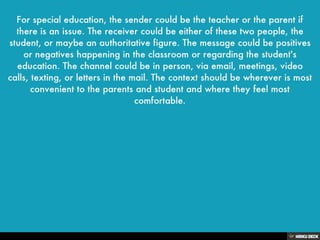 Interpersonal Communication