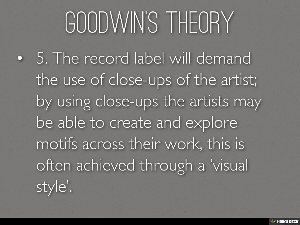 Goodwin's Theory