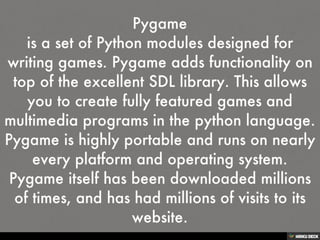 Pygame | PPT