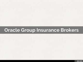 Oracle Group Insurance Brokers 