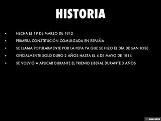 CONSTITUCIÓN ESPAÑOLA