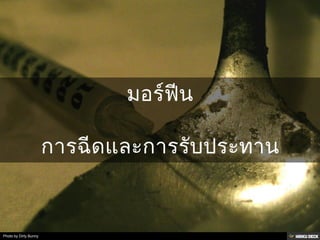 วิธีเสพ