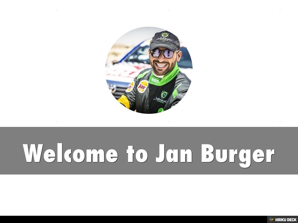 to Jan Burger
