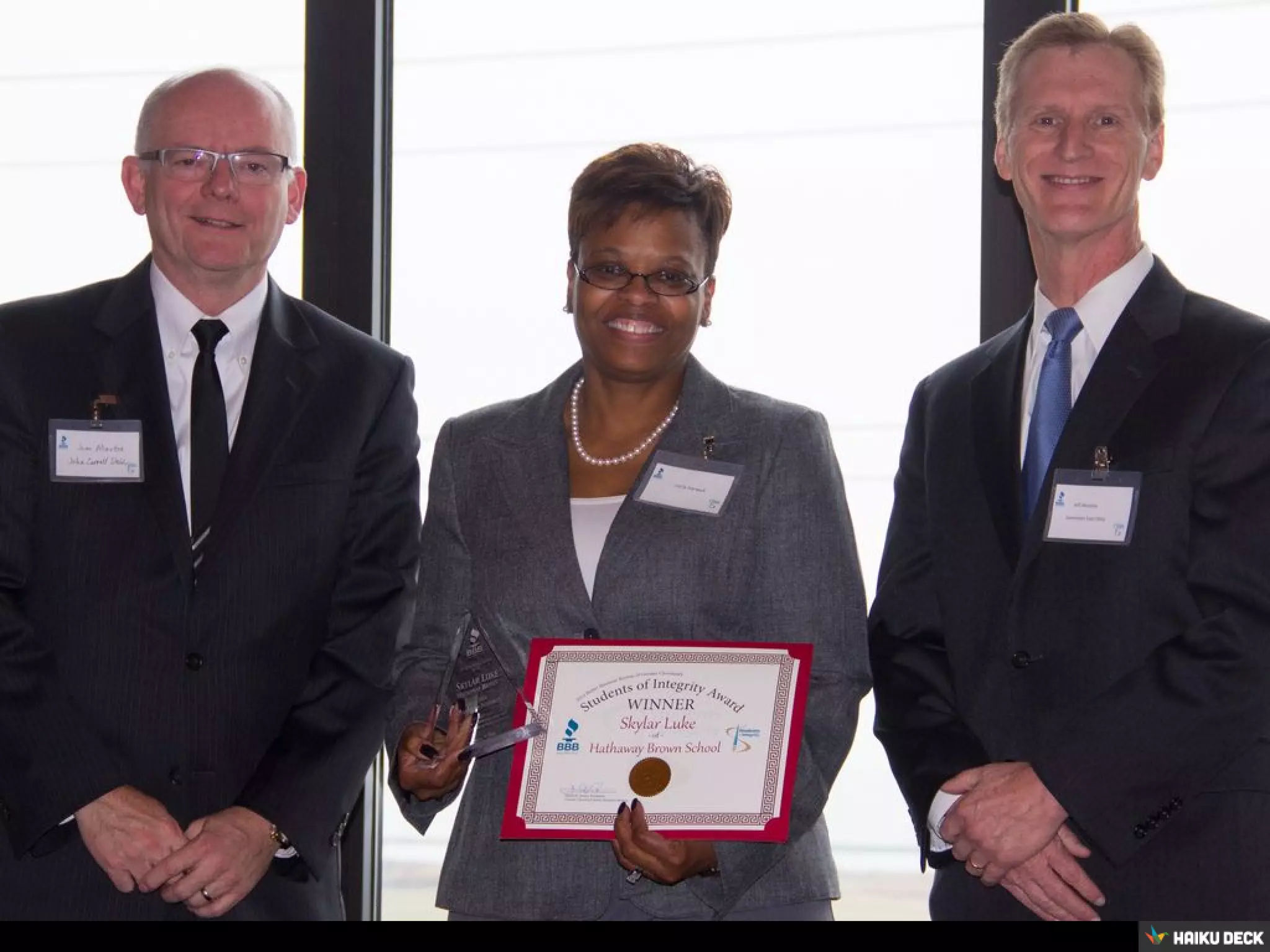 Cleveland BBB's Celebration Of Integrity.