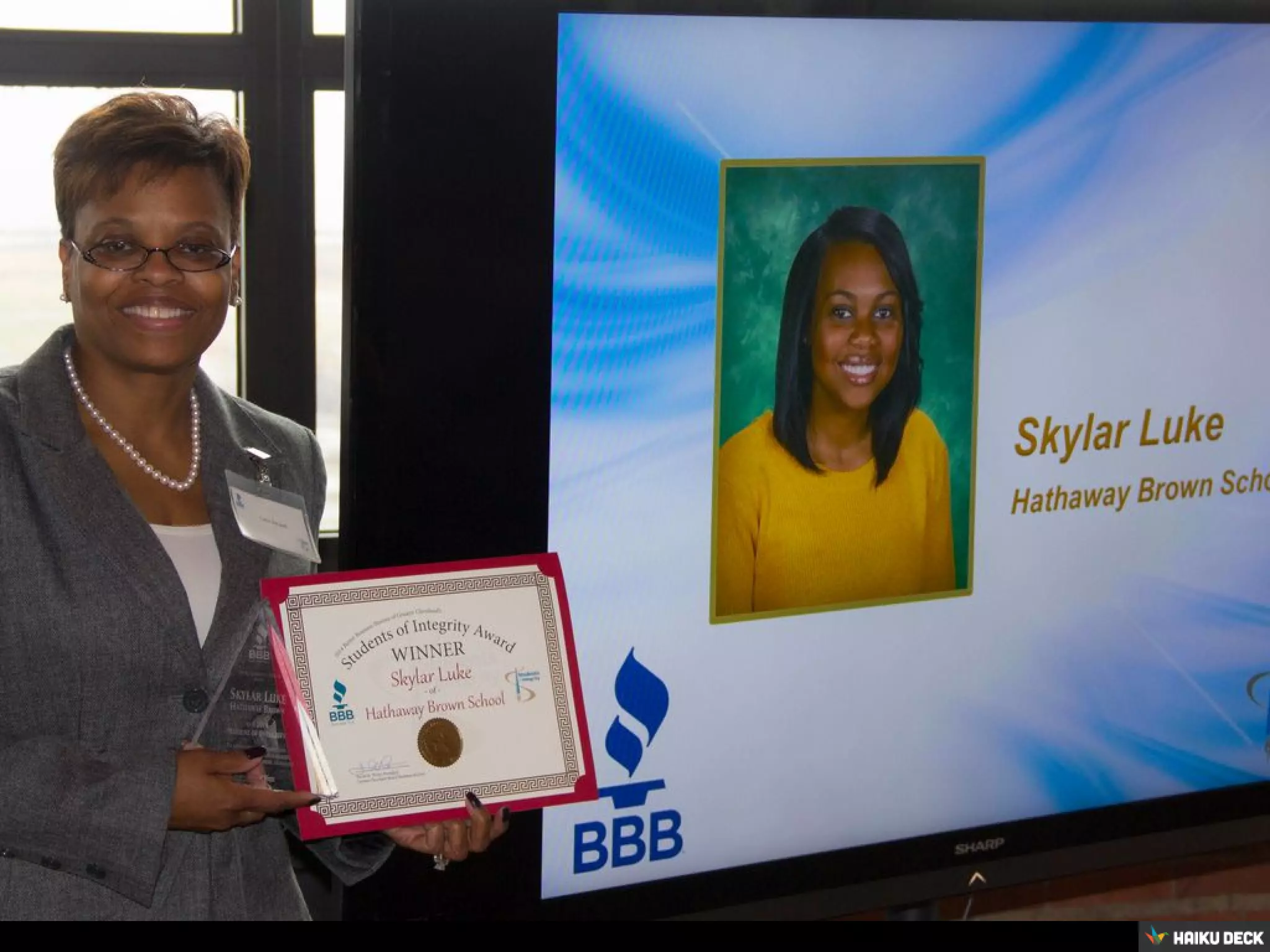 Cleveland BBB's Celebration Of Integrity.