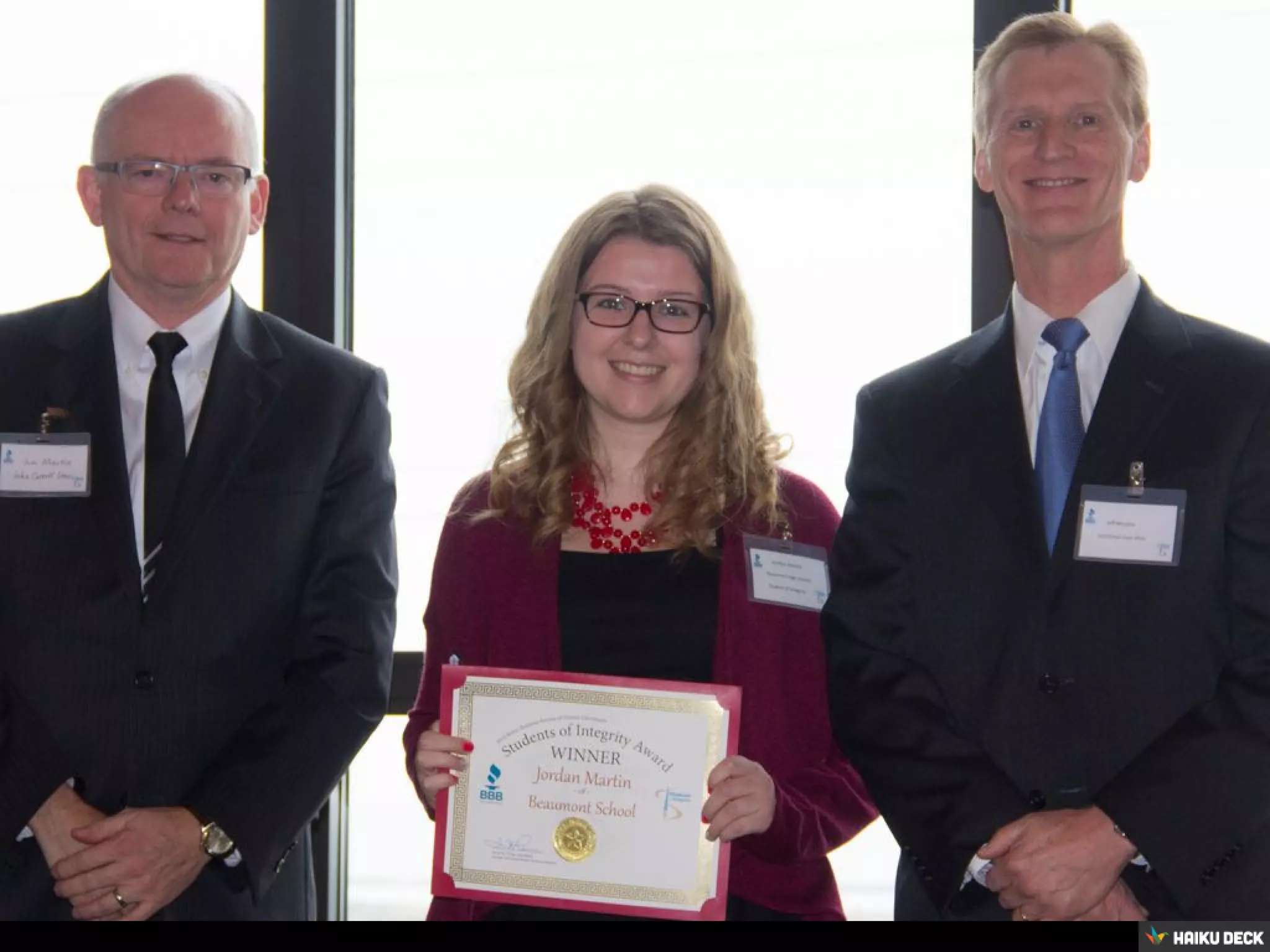 Cleveland BBB's Celebration Of Integrity.