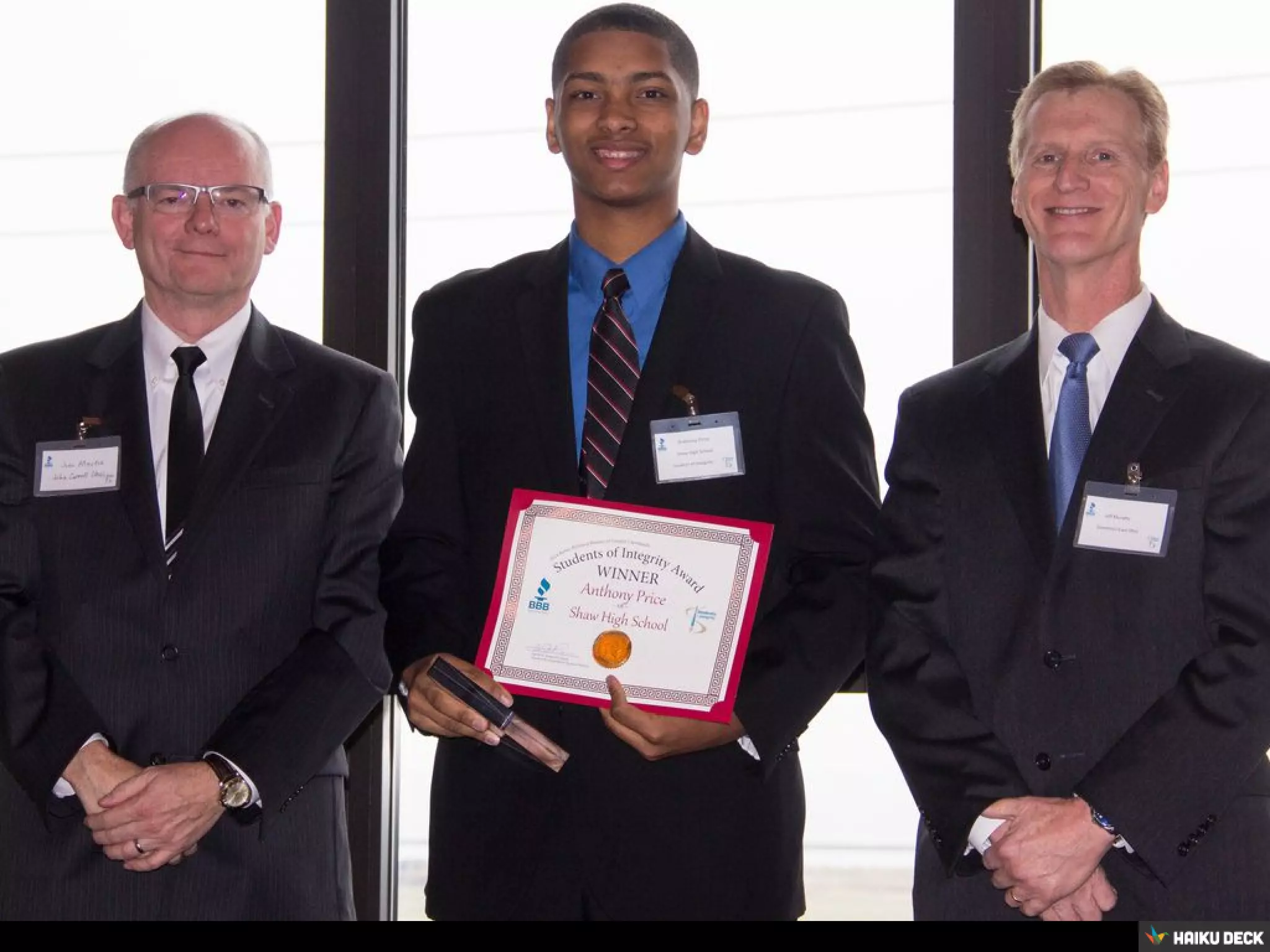 Cleveland BBB's Celebration Of Integrity.