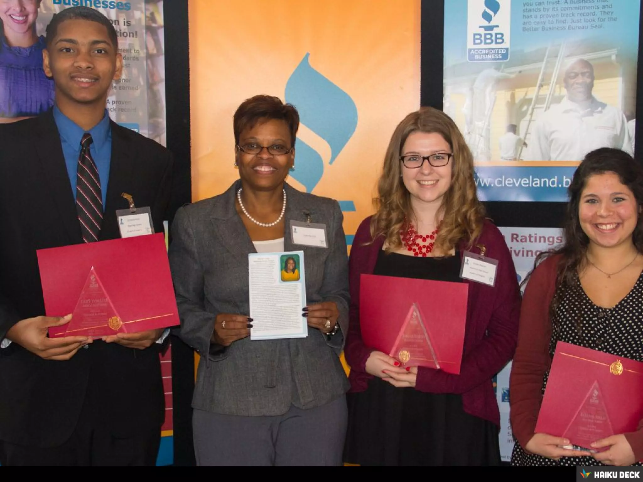 Cleveland BBB's Celebration Of Integrity.