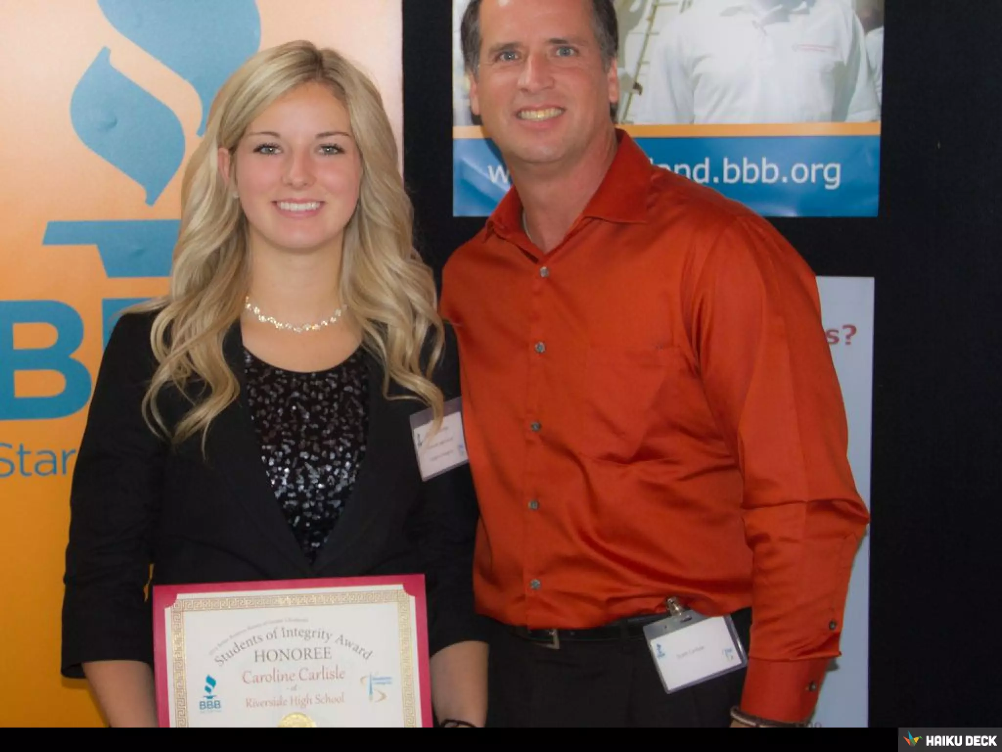 Cleveland BBB's Celebration Of Integrity.