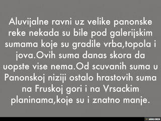 Biljni i zivotinjski svet Srbije