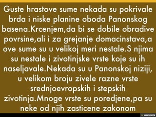 Biljni i zivotinjski svet Srbije