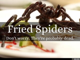 50+ Strange Foods from Around the World