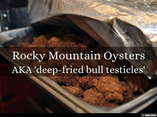 50+ Strange Foods from Around the World