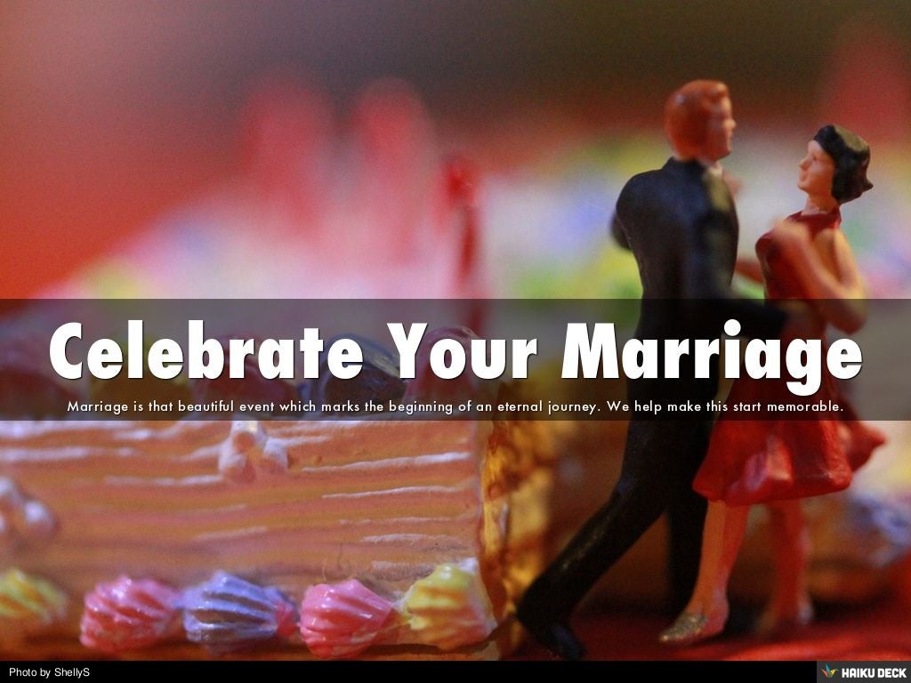 Celebrate Your Marriage