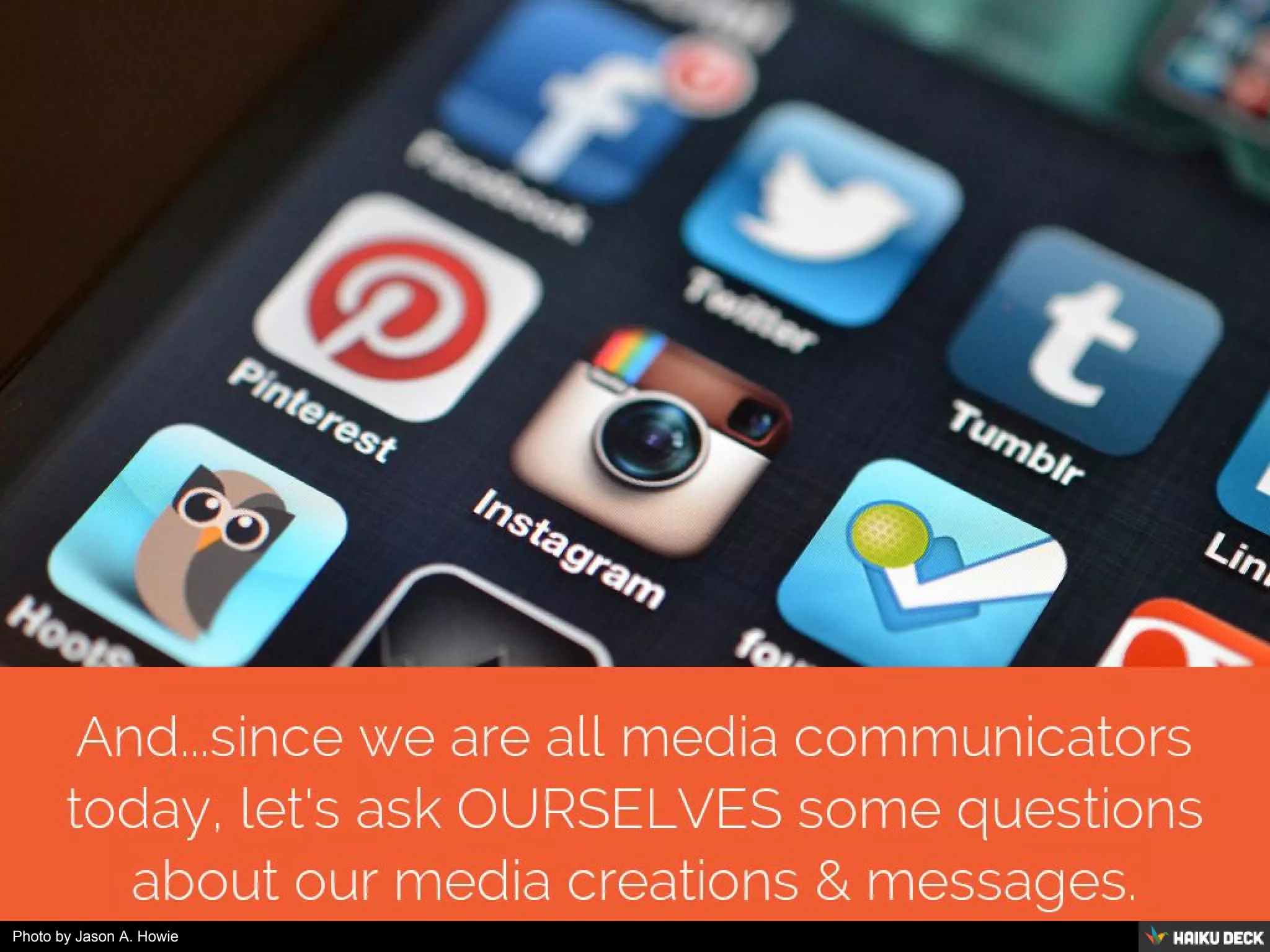 Photo by Jason A. Howie