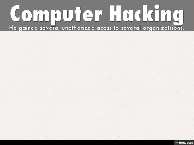 Hacking case study | PDF