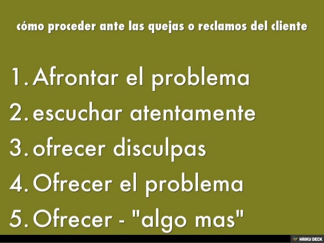 QUEJAS Y RECLAMOS