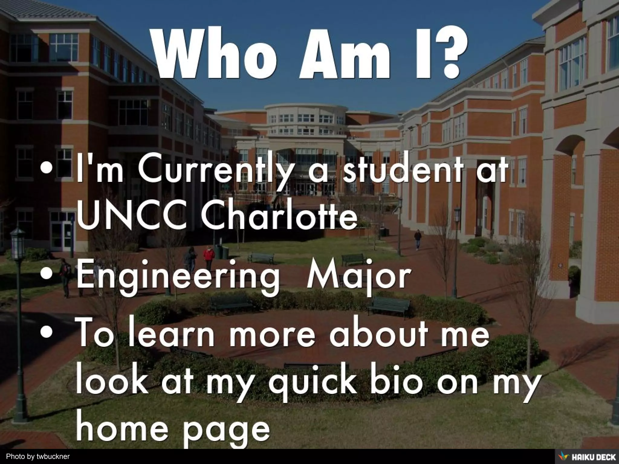 Welcome to my E-Portfolio!