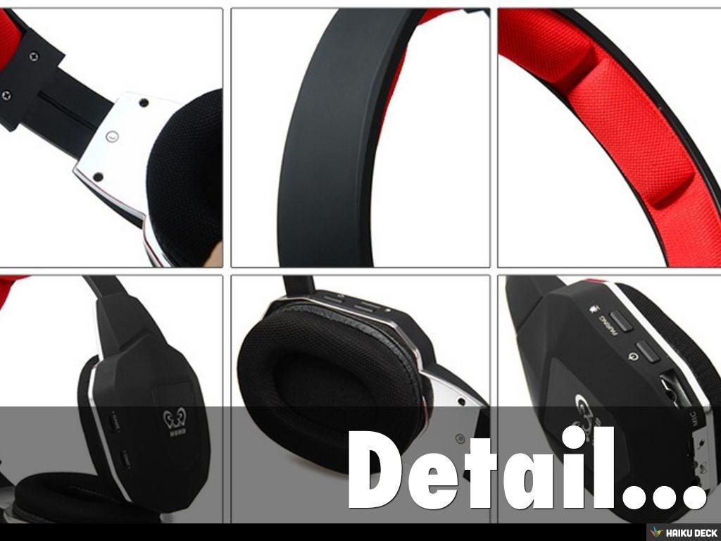 HUHD HW399M 2.4Ghz Fiberoptical Wireless Gaming Headset for 2.4Ghz