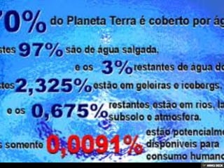 POLUIÇÃO DA ÁGUA...