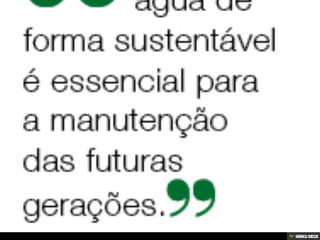 POLUIÇÃO DA ÁGUA...