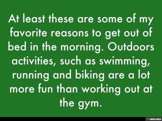 Summer Workout Tips | Elena Merchand 