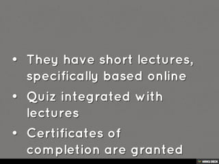 ABOUT MOOCS