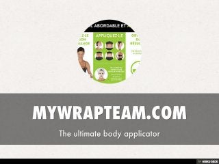MYWRAPTEAM.COM  The ultimate body applicator 